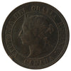 1891 LDLL Obv. 3 Canada 1-cent VF-EF (VF30)
