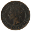 1891 LDLL Obv. 2 Canada 1-cent Very Fine (VF20)