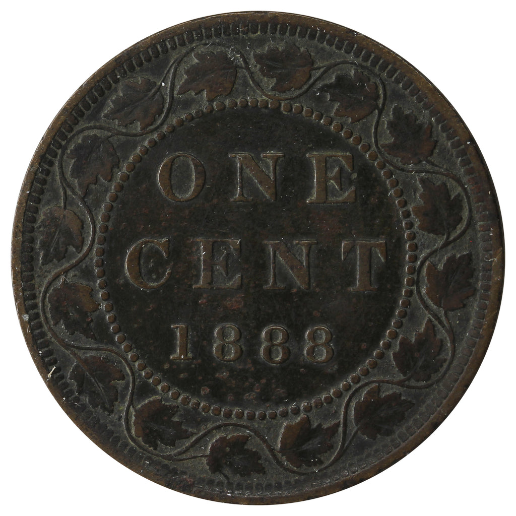 1888 Canada 1-cent Very Fine (VF20)
