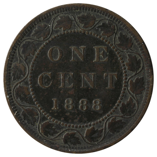 1888 Canada 1-cent Very Fine (VF20)