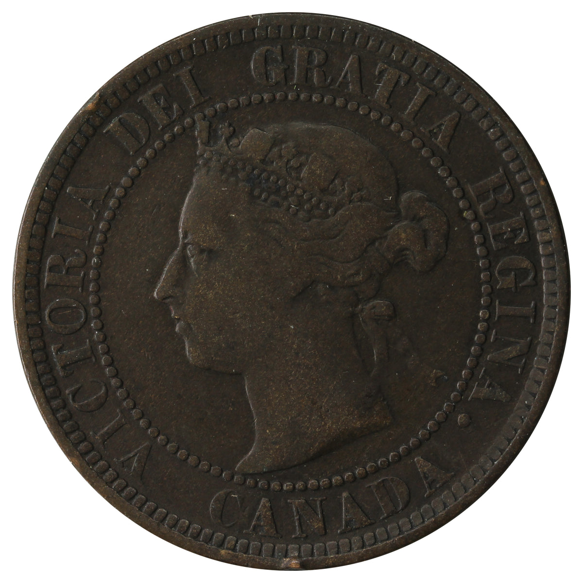 1888 Canada 1-cent Fine (F12)