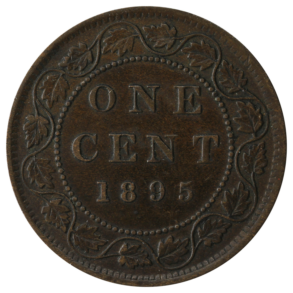 1895 Canada 1-cent VF-EF (VF30)