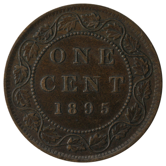 1895 Canada 1-cent VF-EF (VF30)