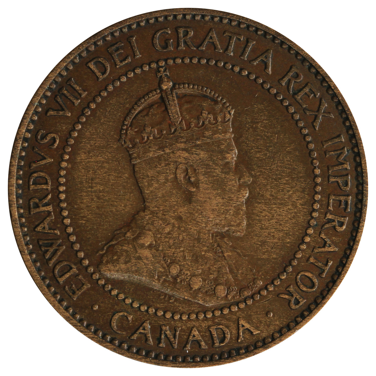1909 Canada 1-cent Very Fine (VF20)