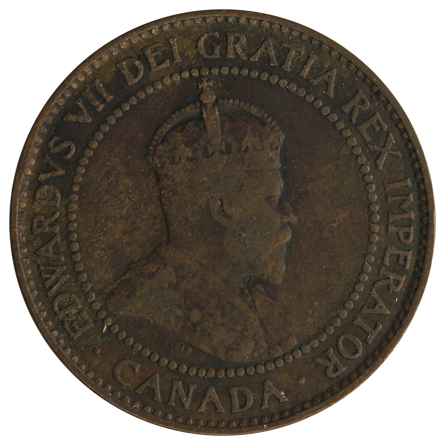 1908 Canada 1-cent Very Good (VG-8)