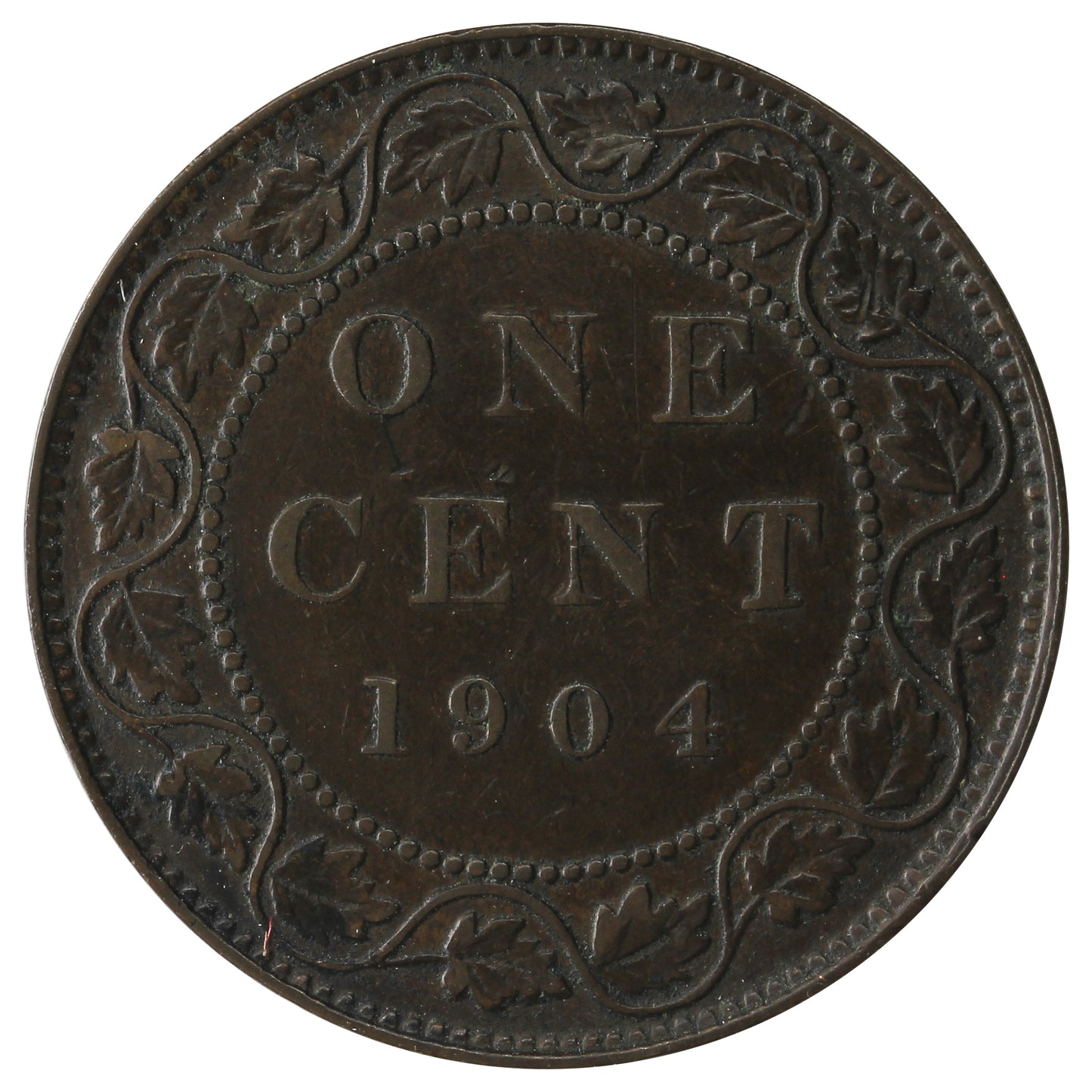 1904 Canada 1-cent Very Fine (VF-20)