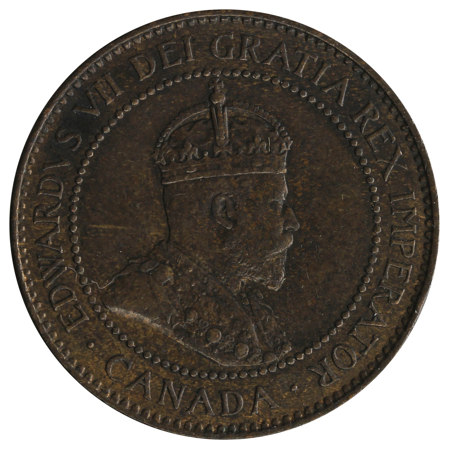1904 Canada 1-cent VF-EF (VF30)