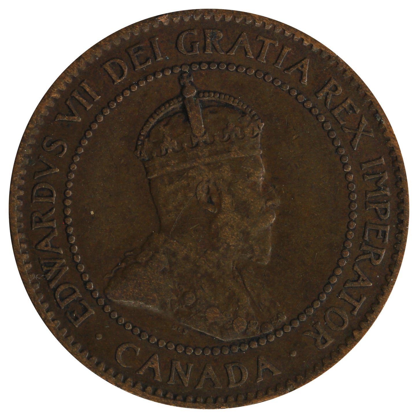 1903 Canada 1-cent F-VF (F-15)