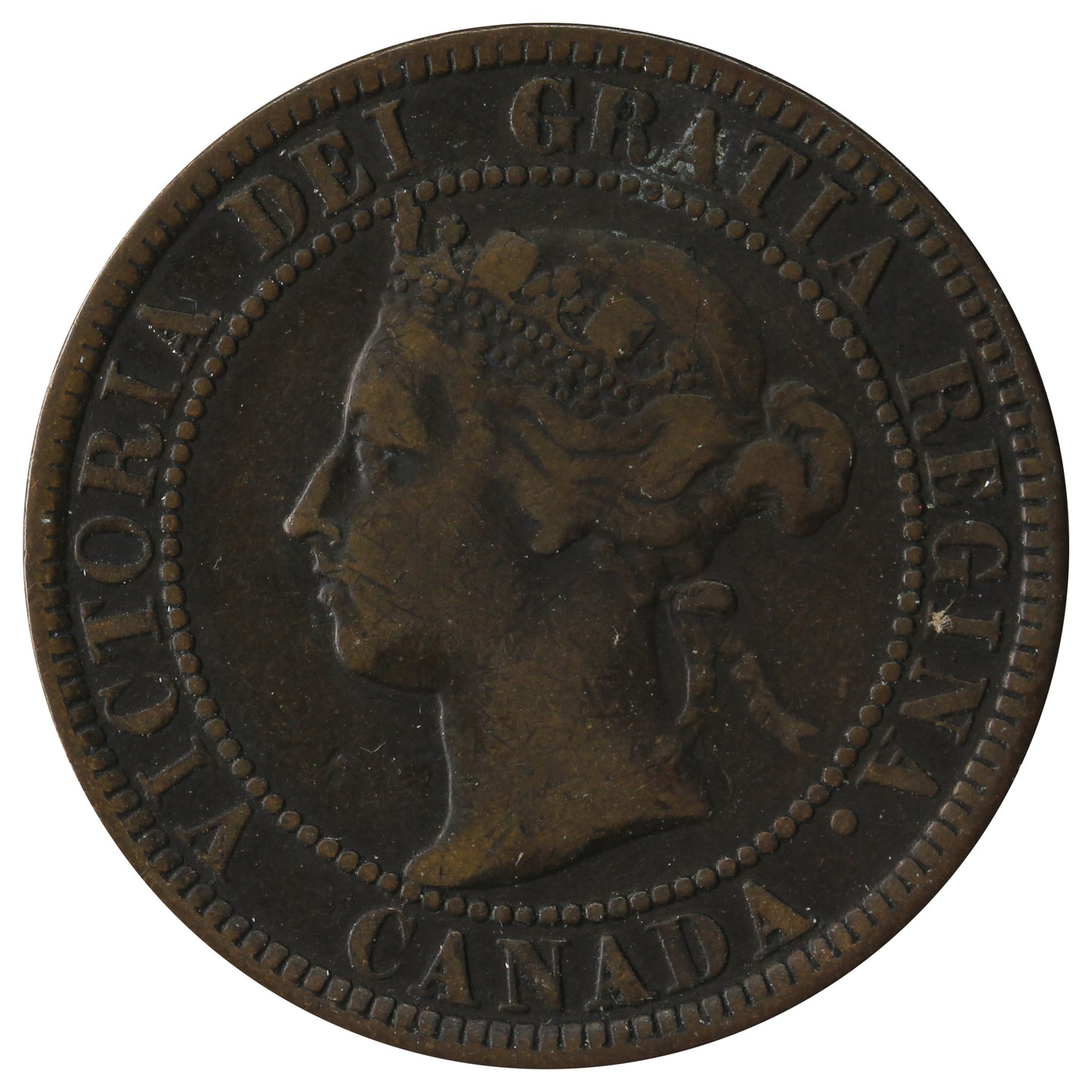 1900 Canada 1-cent Fine (F12)