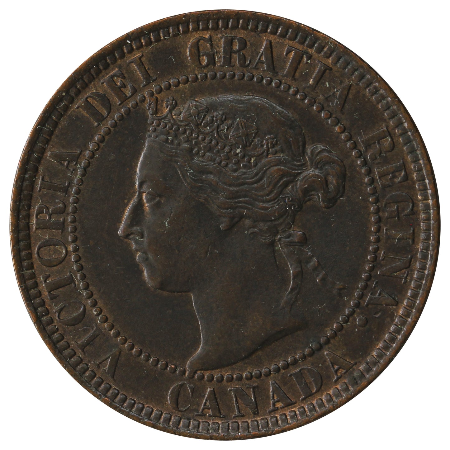 1901 Canada 1-cent EF-AU (EF45)