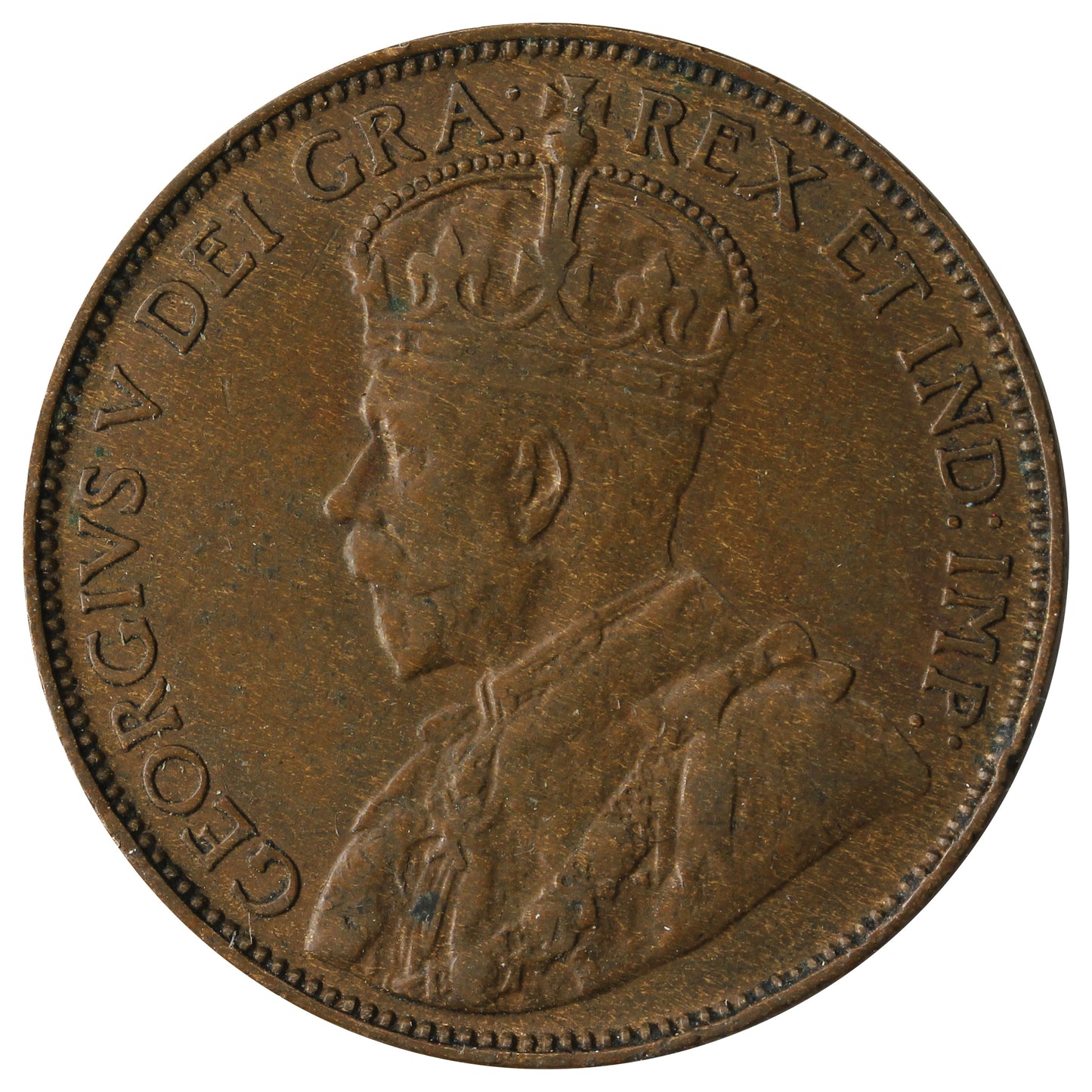 1920 Large Canada 1-cent VF-EF (VF-30)