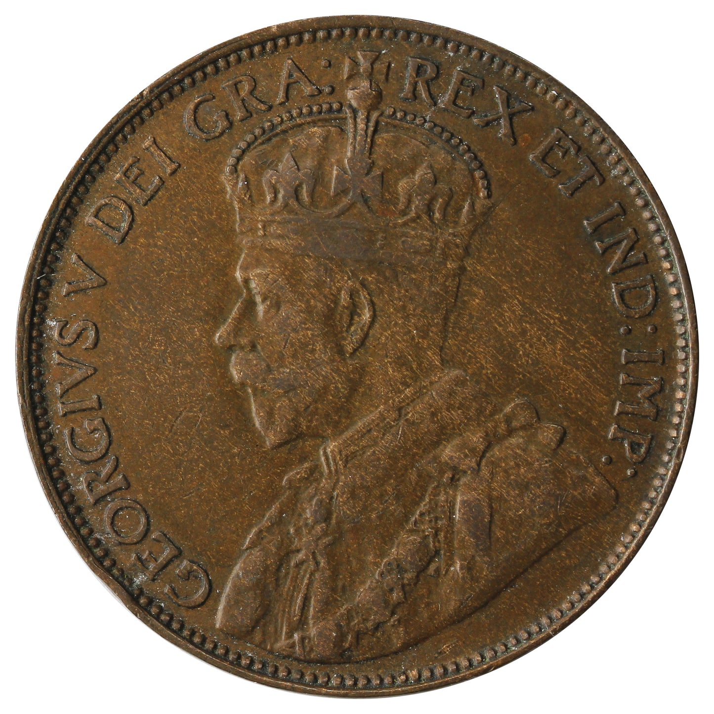1919 Canada 1-cent VF-EF (VF-30)