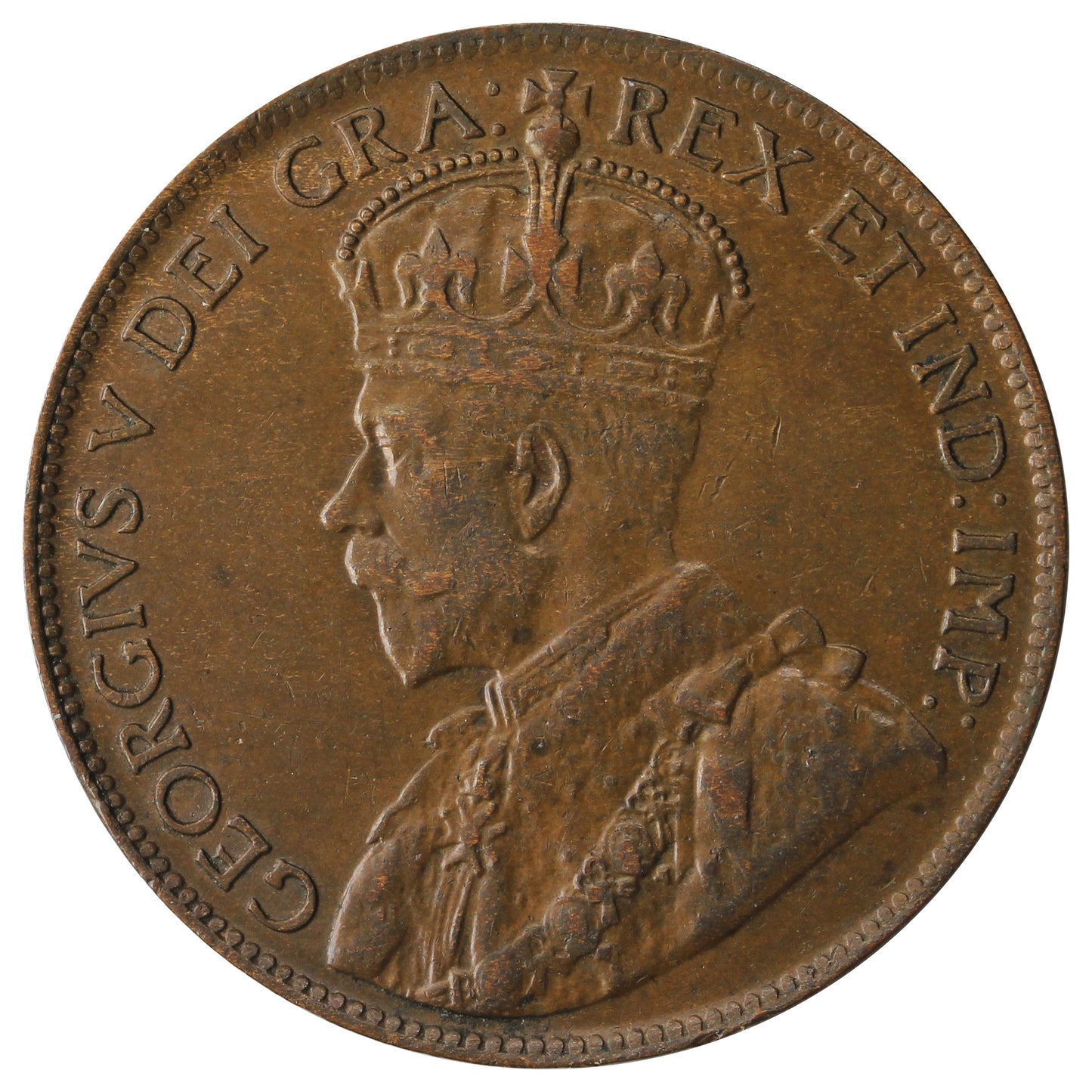 1919 Canada 1-cent EF-AU (EF-45)
