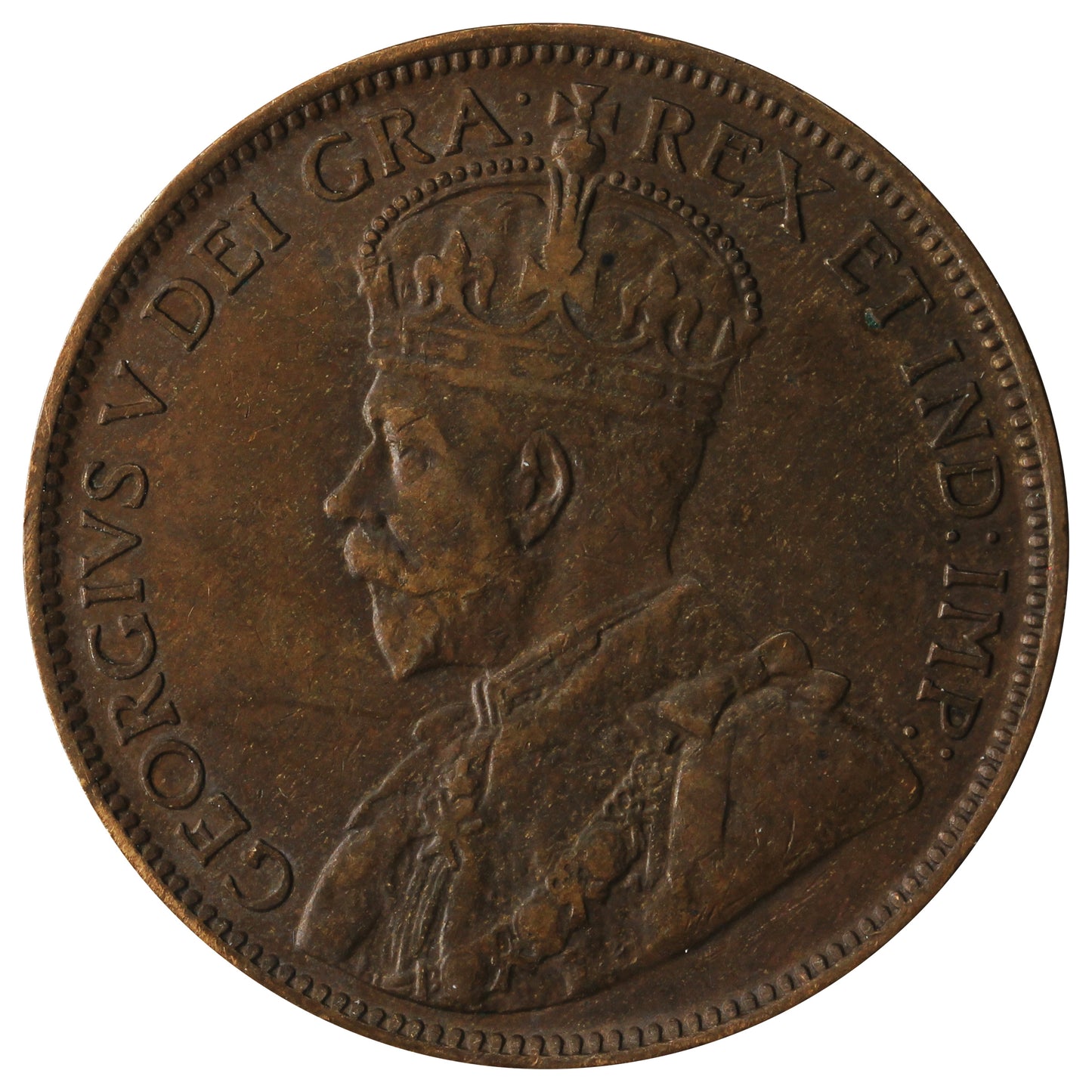 1917 Canada 1-cent VF-EF (VF30)