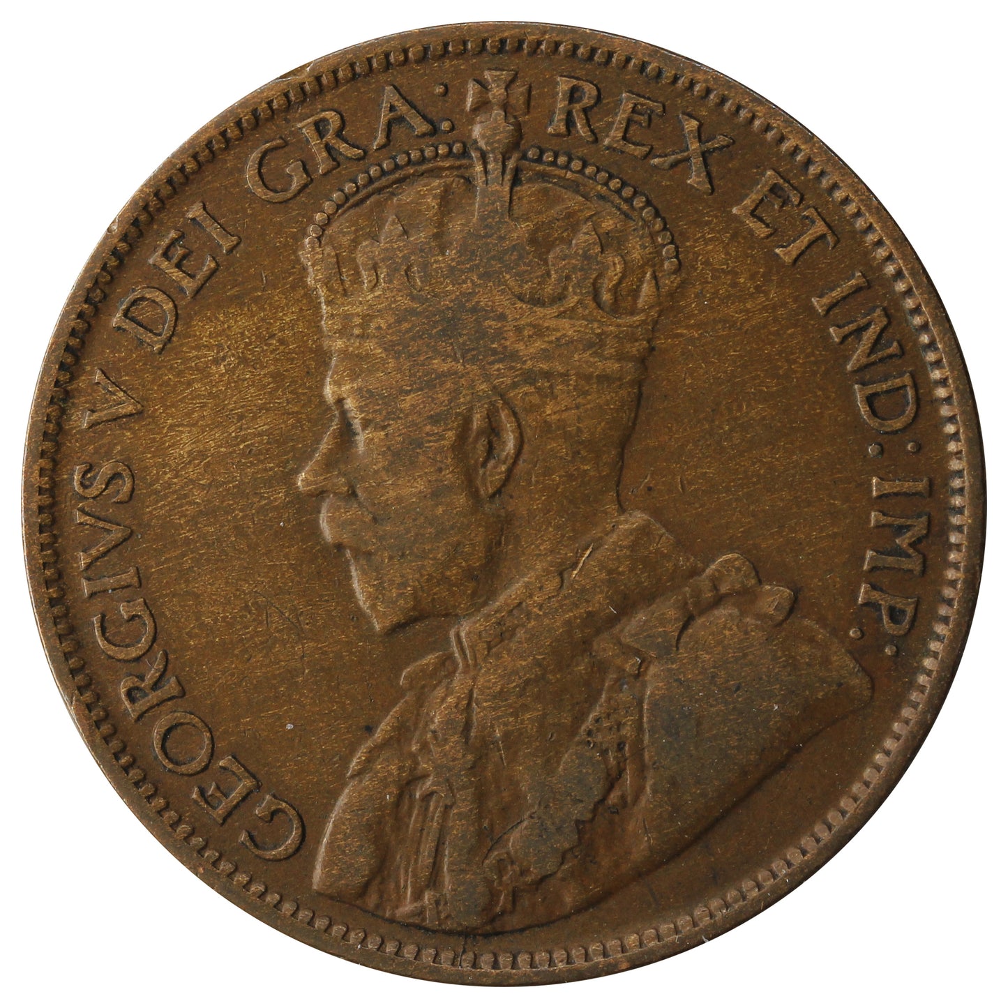 1916 Canada 1-cent VG-F (VG10)