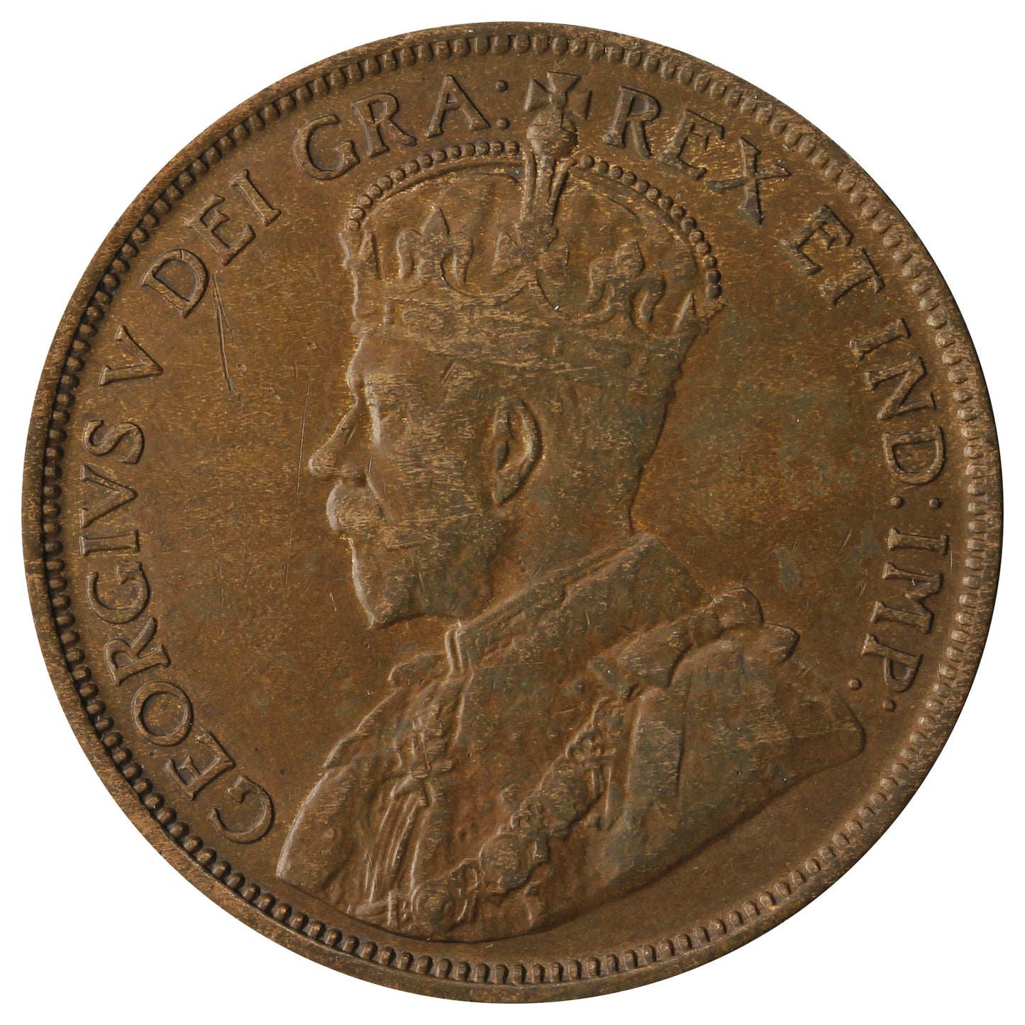 1916 Canada 1-cent VF-EF (VF30)