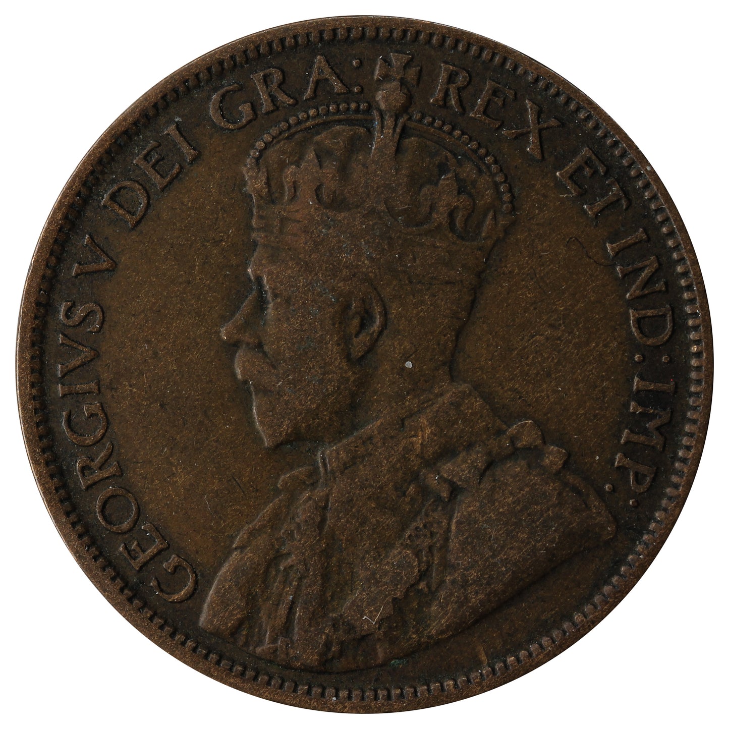 1916 Canada 1-cent Fine (F-12)