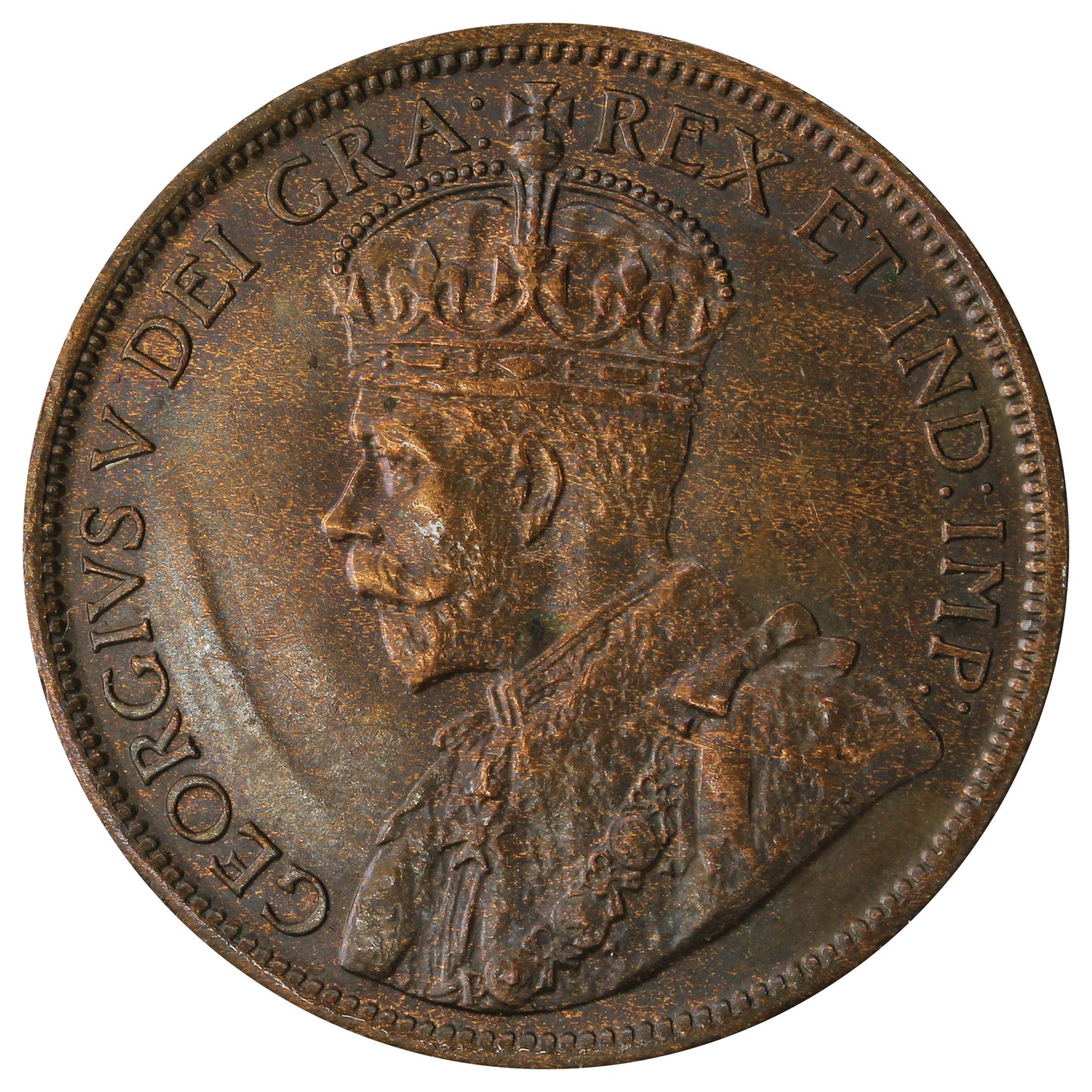 1916 Canada 1-cent AU-UNC (AU-55)