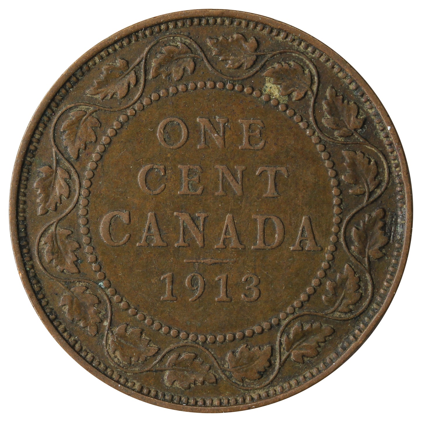 1913 Canada 1-cent Very Fine (VF-20)
