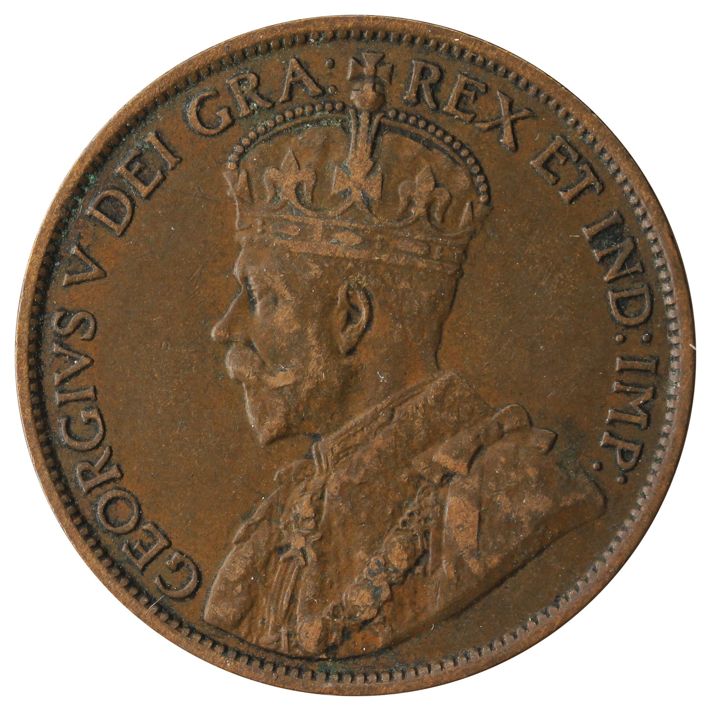 1912 Canada 1-cent VF-EF (VF30)