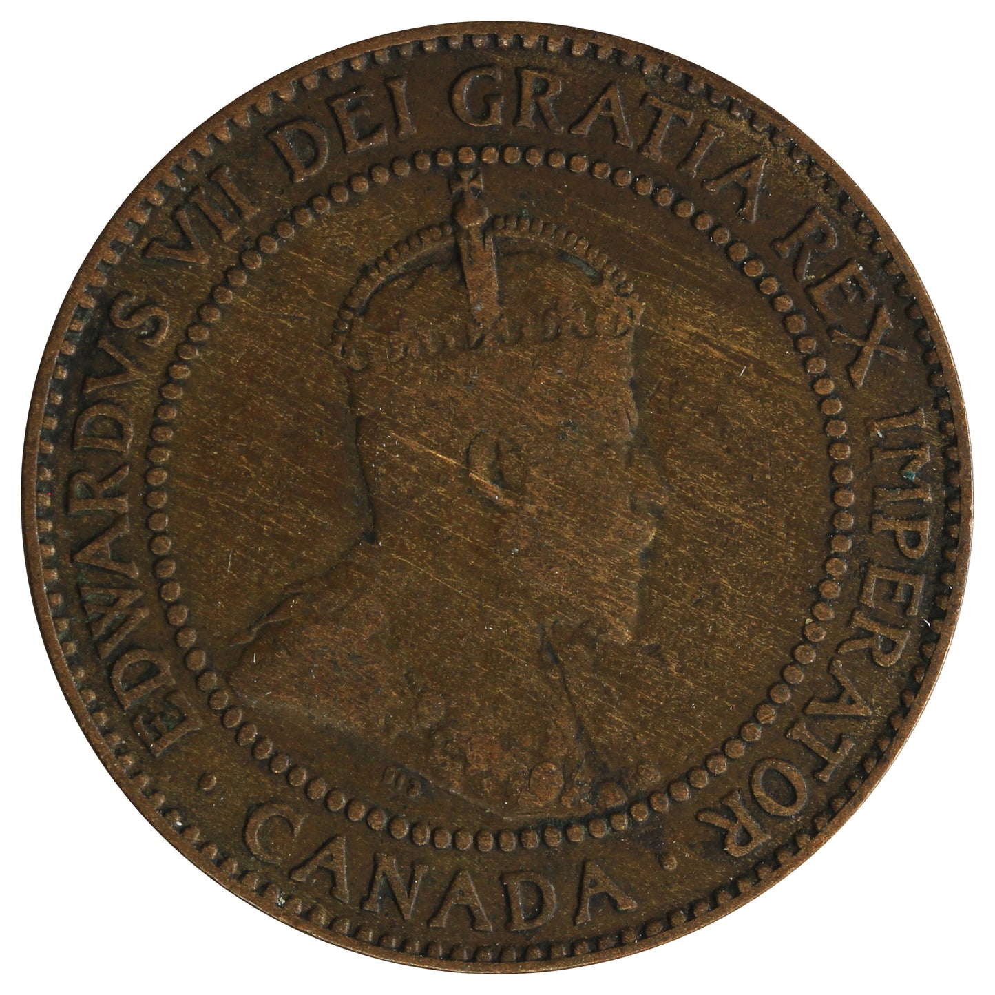 1910 Canada 1-cent VG-F (VG10)