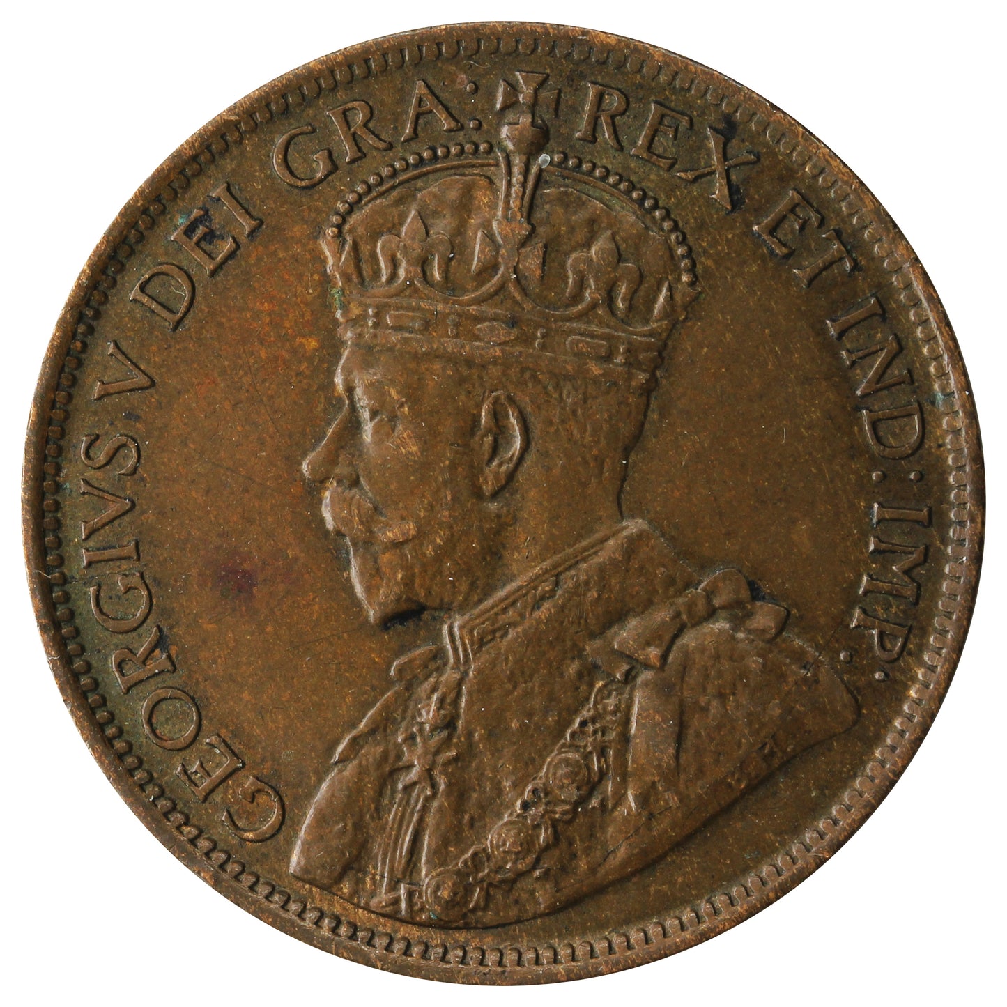 1917 Canada 1-cent EF-AU (EF-45)