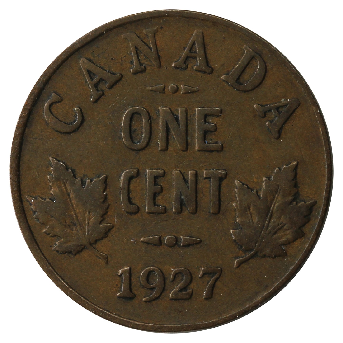 1927 Canada 1-cent Fine (F-12)