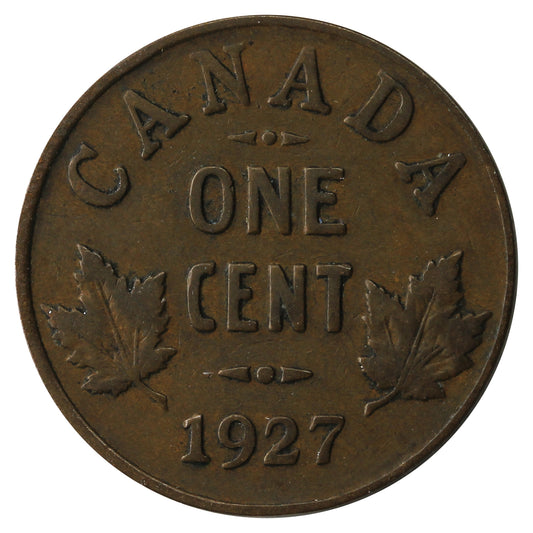 1927 Canada 1-cent Fine (F12)