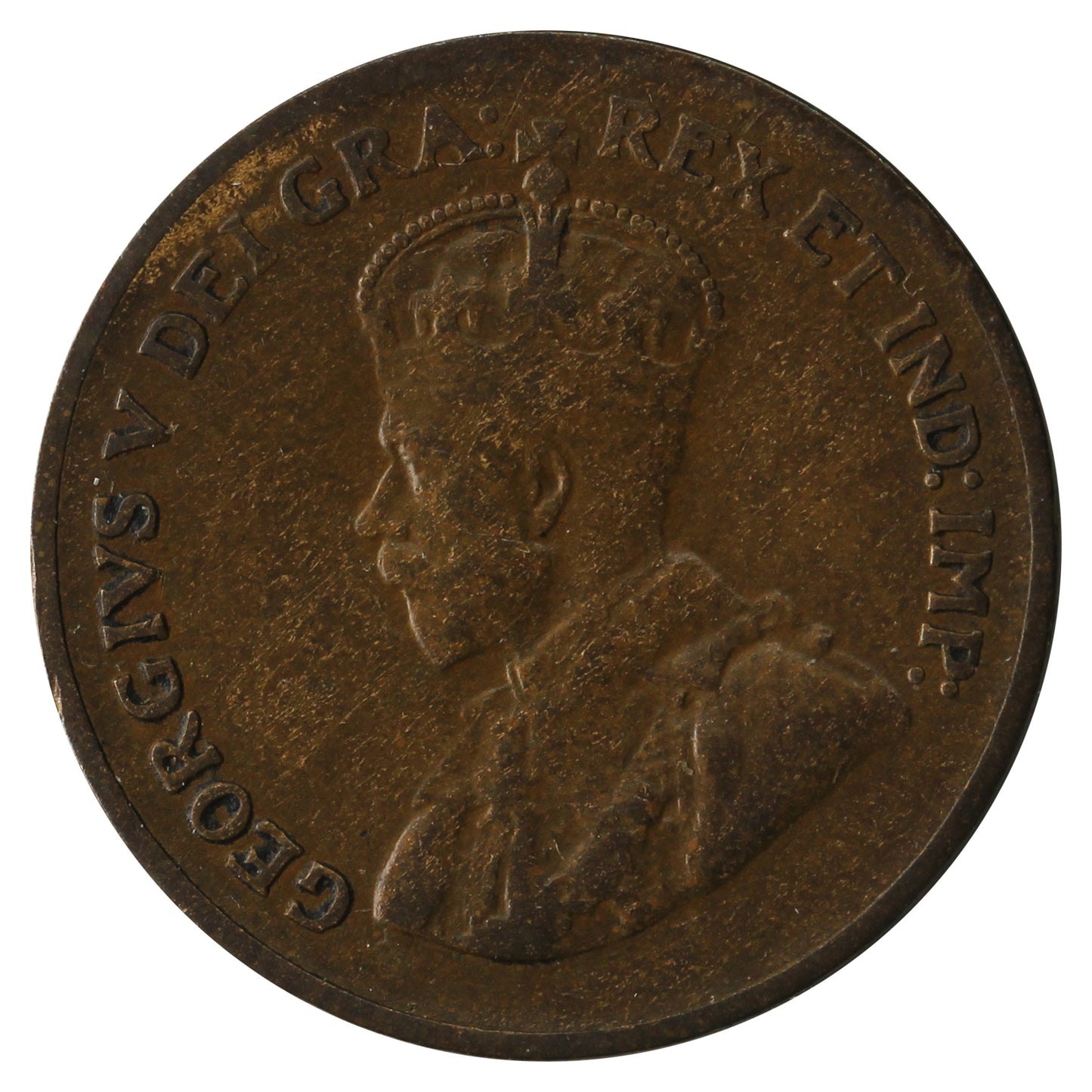 1925 Canada 1-cent F-VF (F15)