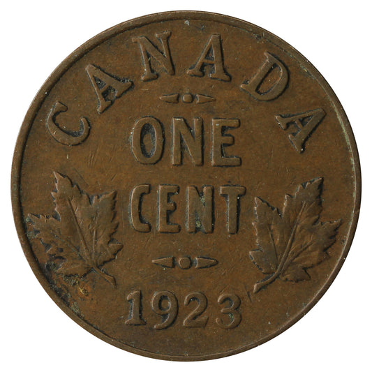 1923 Canada 1-cent Fine (F12)