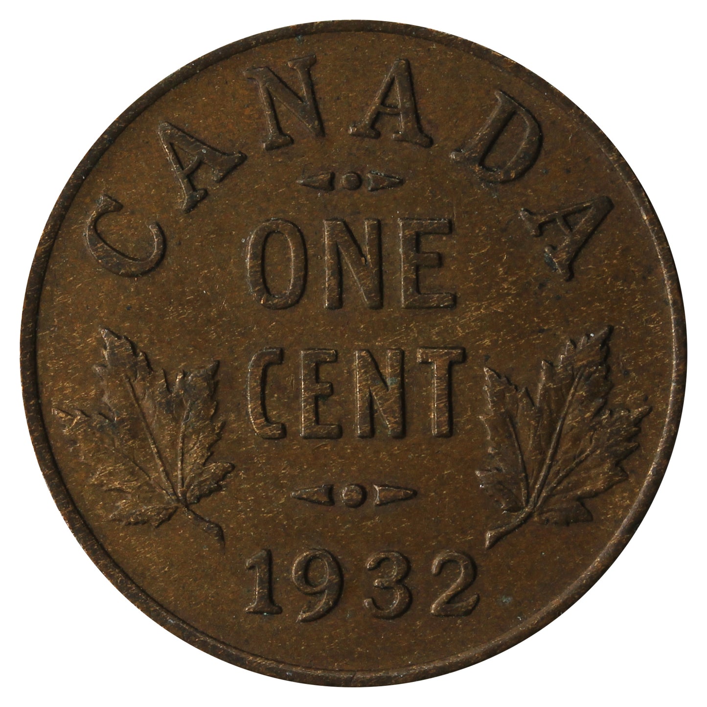 1932 Canada 1-cent VF-EF (VF30)