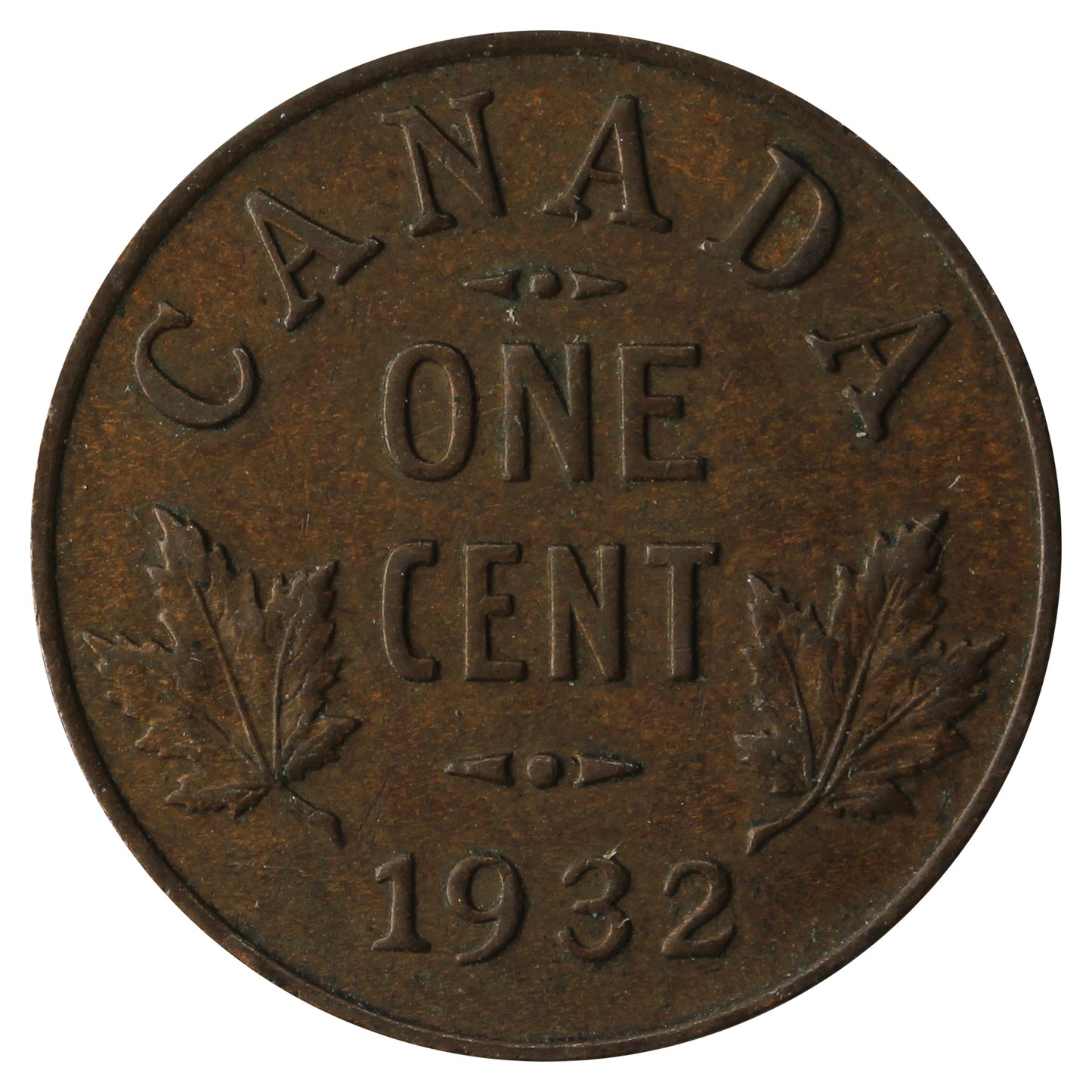 1932 Canada 1-cent Extra Fine (EF40)