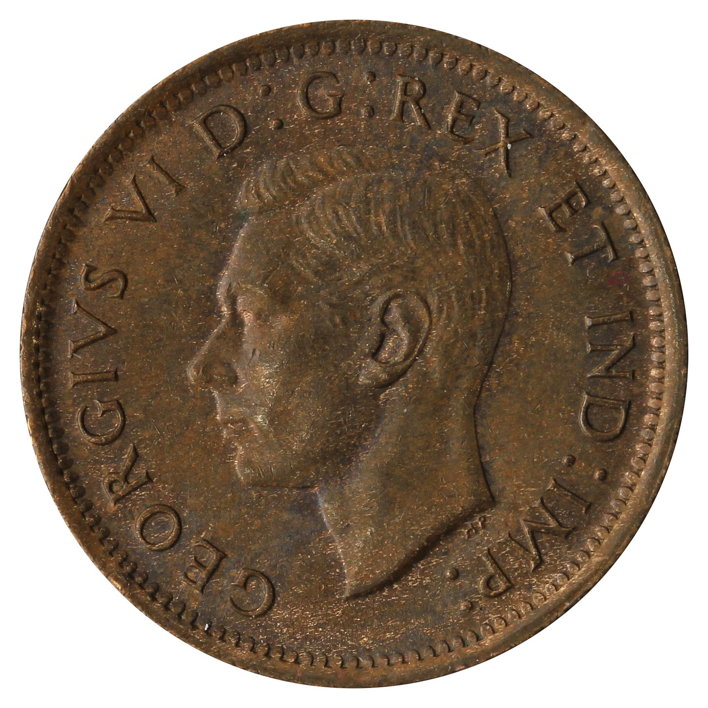 1940 Canada 1-cent EF-AU (EF45)