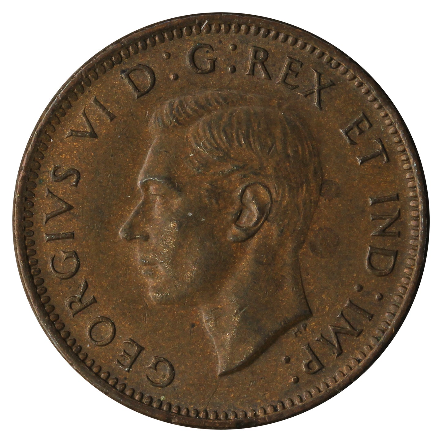 1941 Canada 1-cent Extra Fine (EF40)
