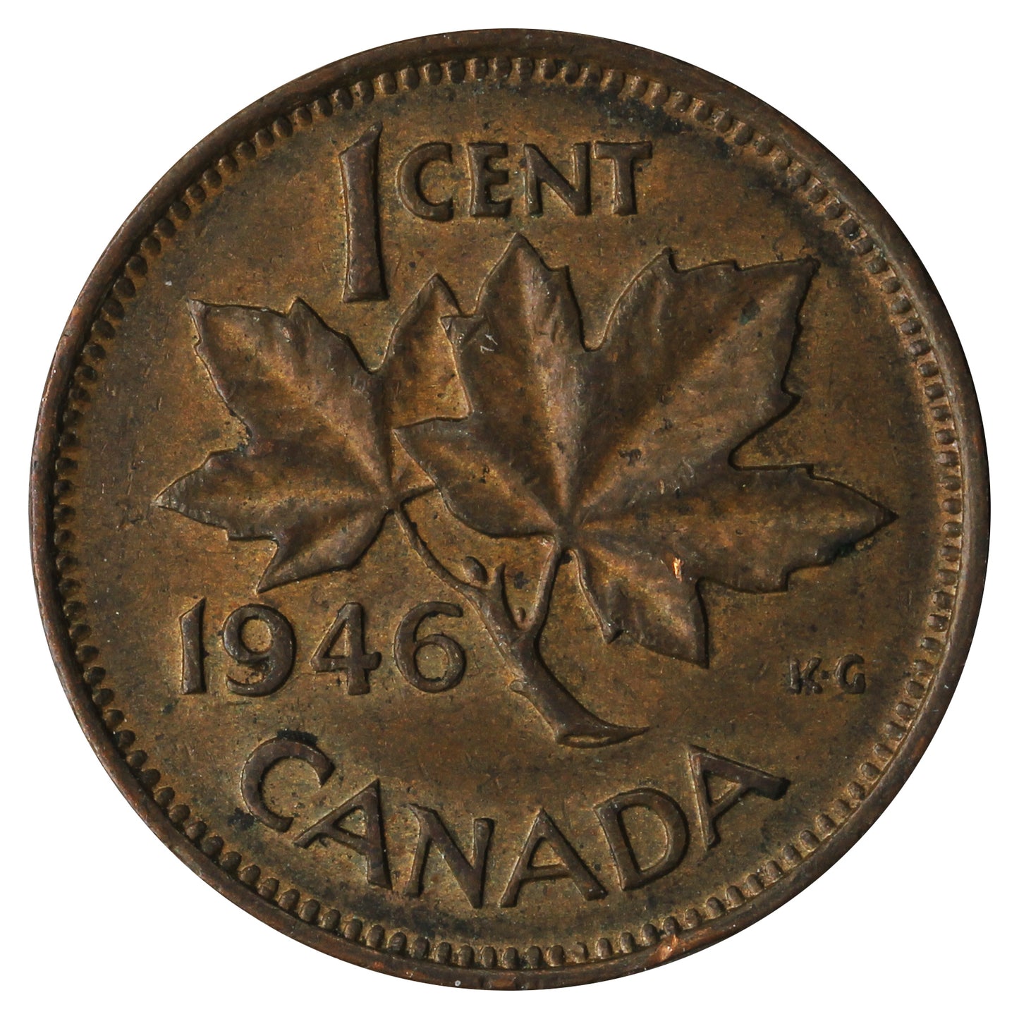 1946 Canada 1-cent Circulated