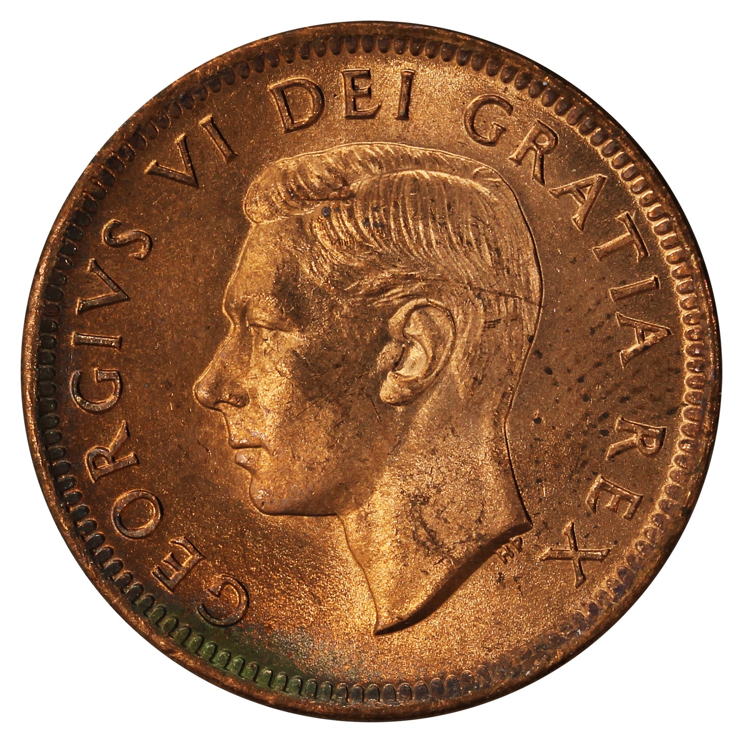 1952 Canada 1-cent Brilliant Uncirculated (MS-63)