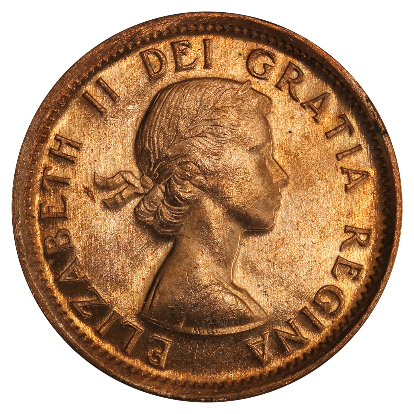 1956 Canada 1-cent Brilliant Uncirculated (MS63)