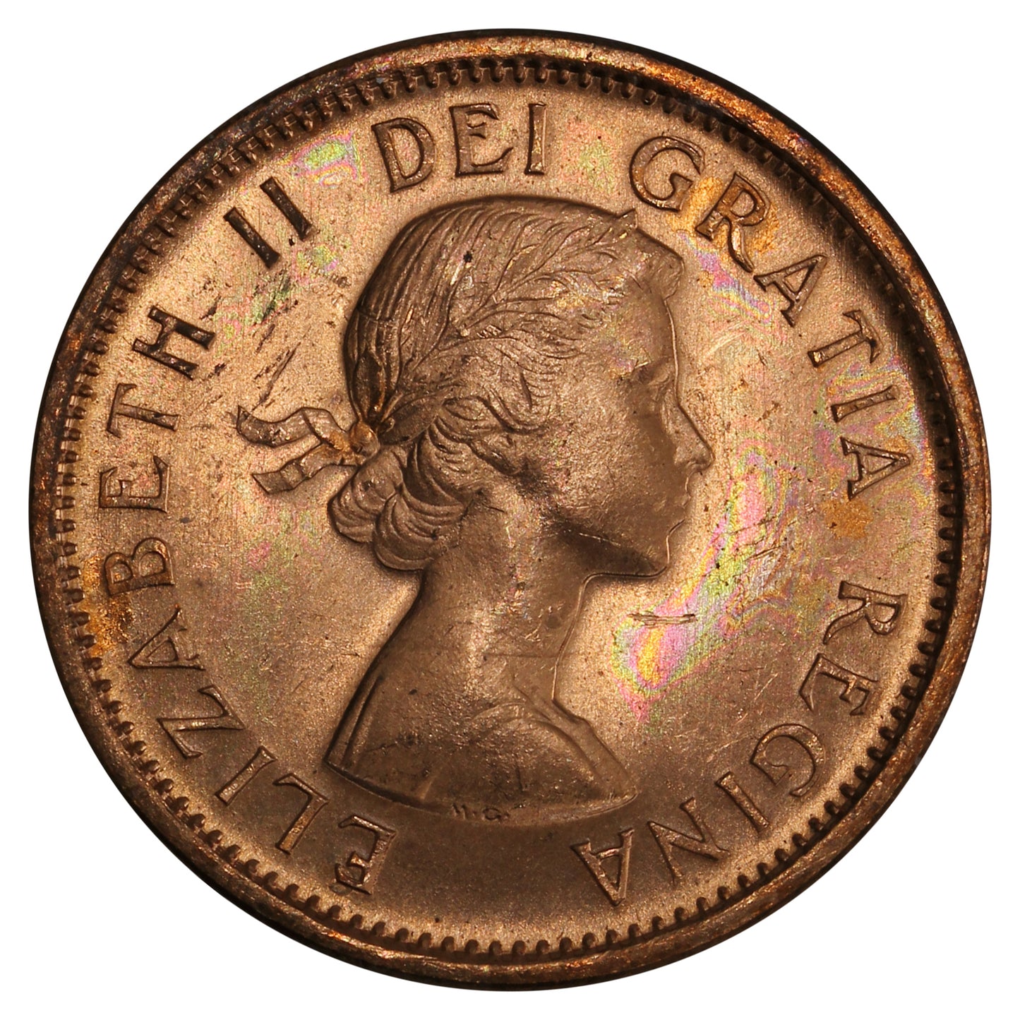 1959 Canada 1-cent Brilliant Uncirculated (MS63)