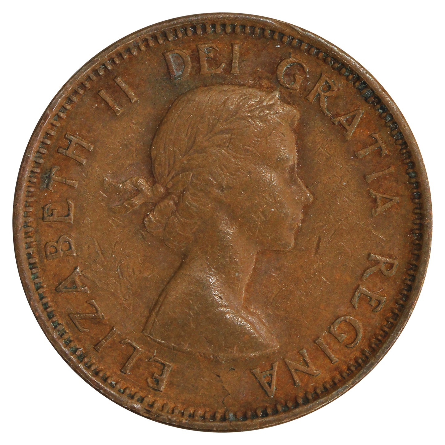 1953 SS Canada 1-cent Circulated