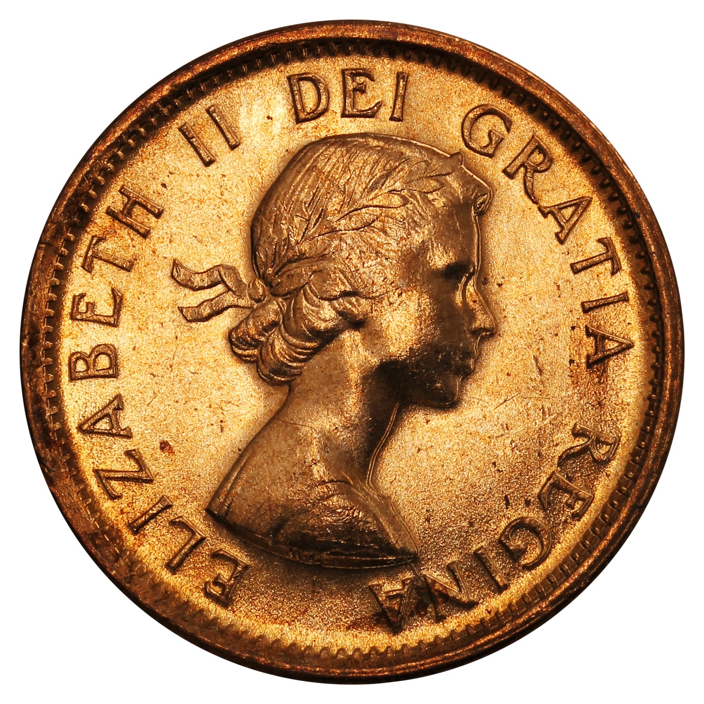 1961 Canada 1-cent Brilliant Uncirculated (MS63)