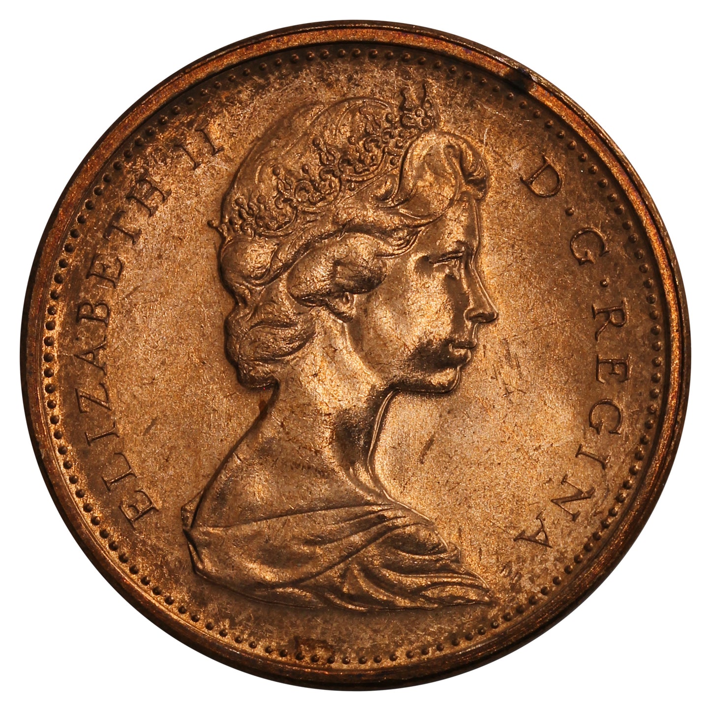 1972 Canada 1-cent Brilliant Uncirculated (MS63)