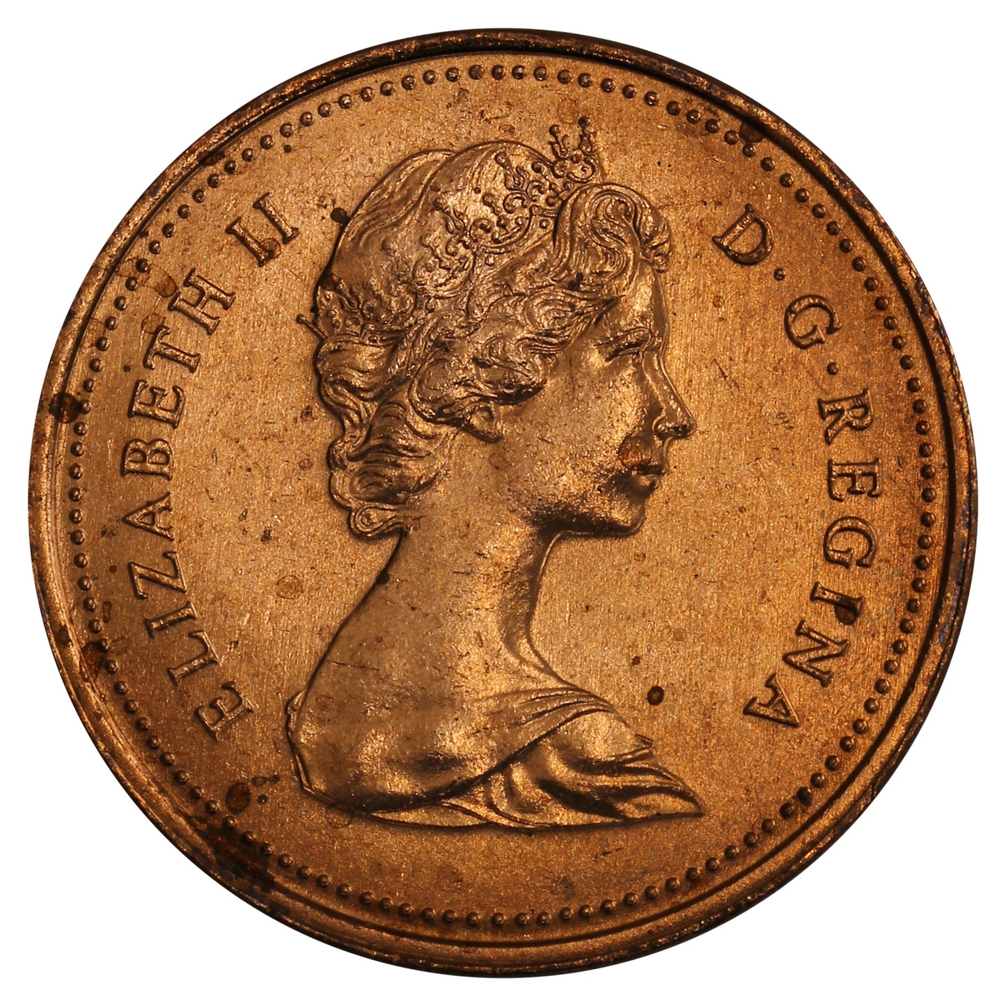 1981 Canada 1-cent Brilliant Uncirculated (MS63)