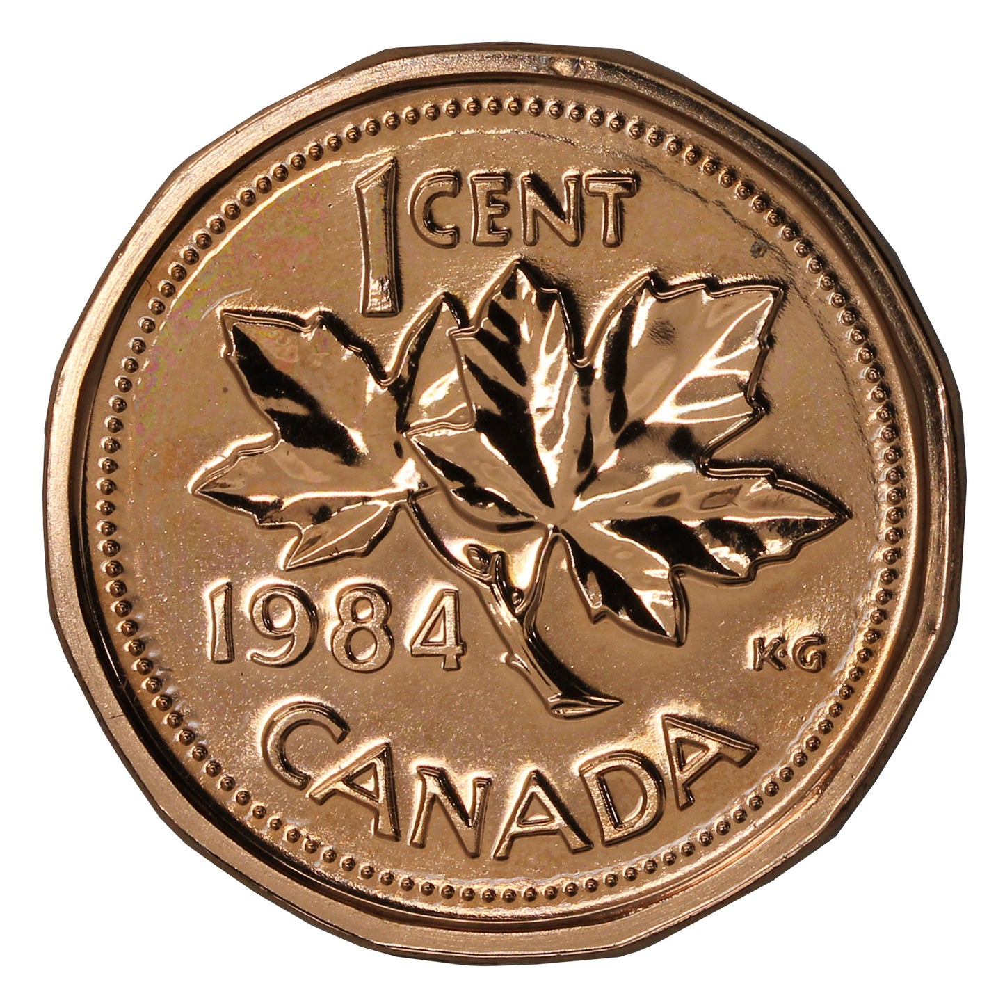1984 Canada 1-cent Proof Like