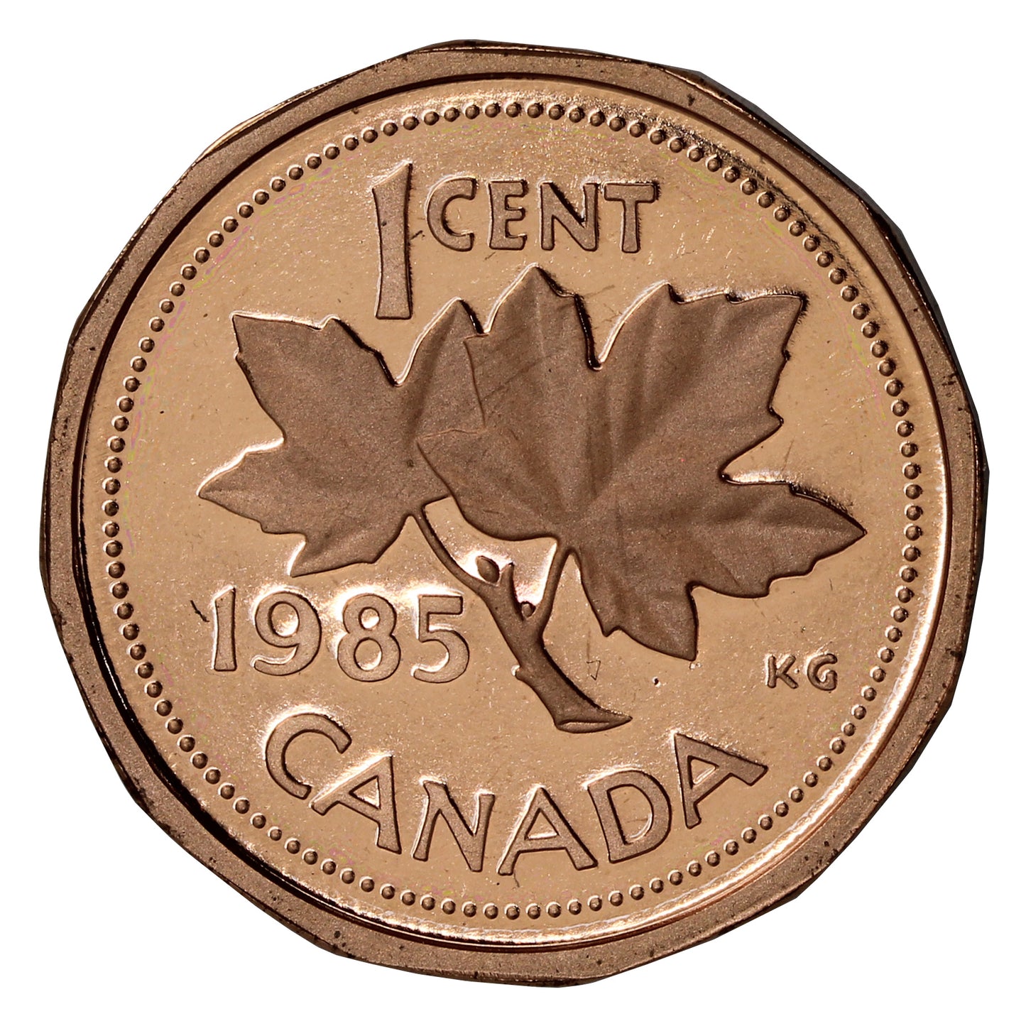 1985 Canada 1-cent Proof