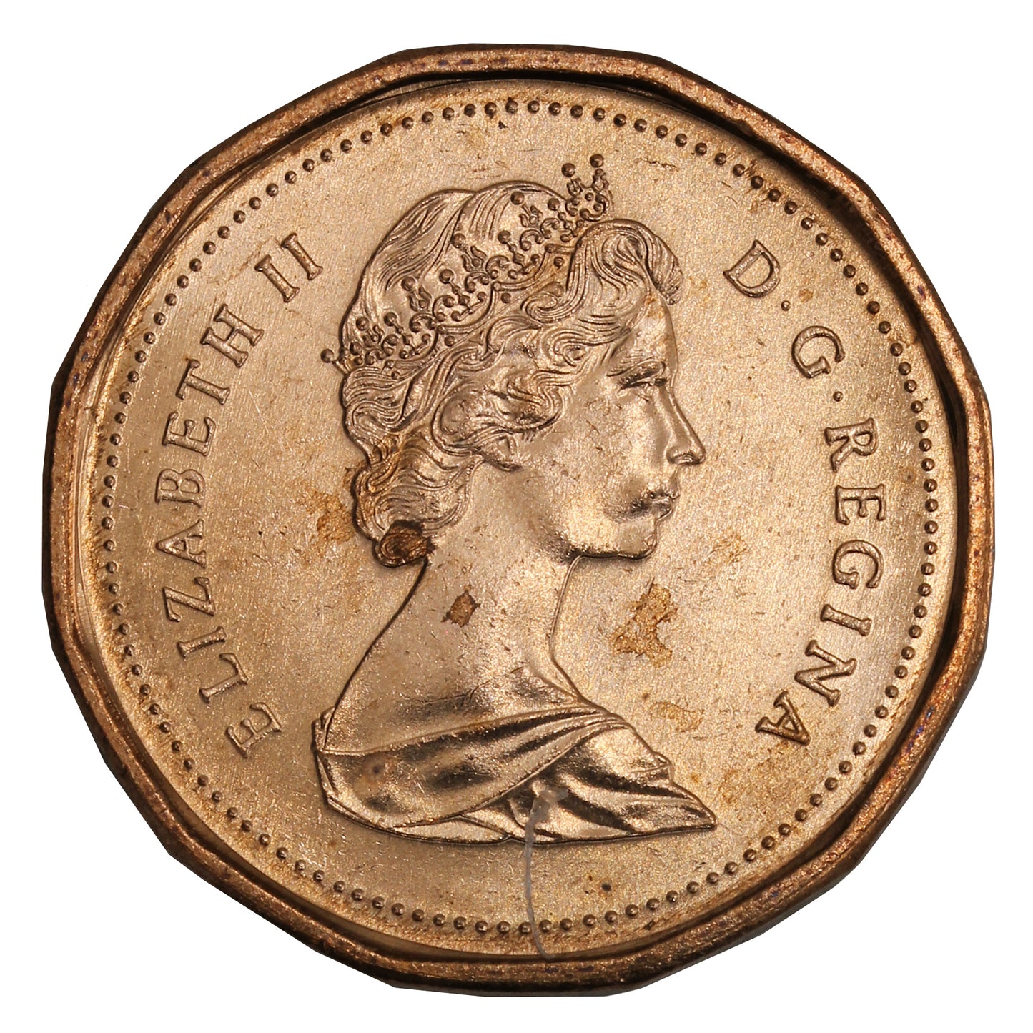 1986 Canada 1-cent Brilliant Uncirculated (MS-63)