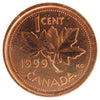 1999 Canada 1-cent ICCS Certified MS66 Red