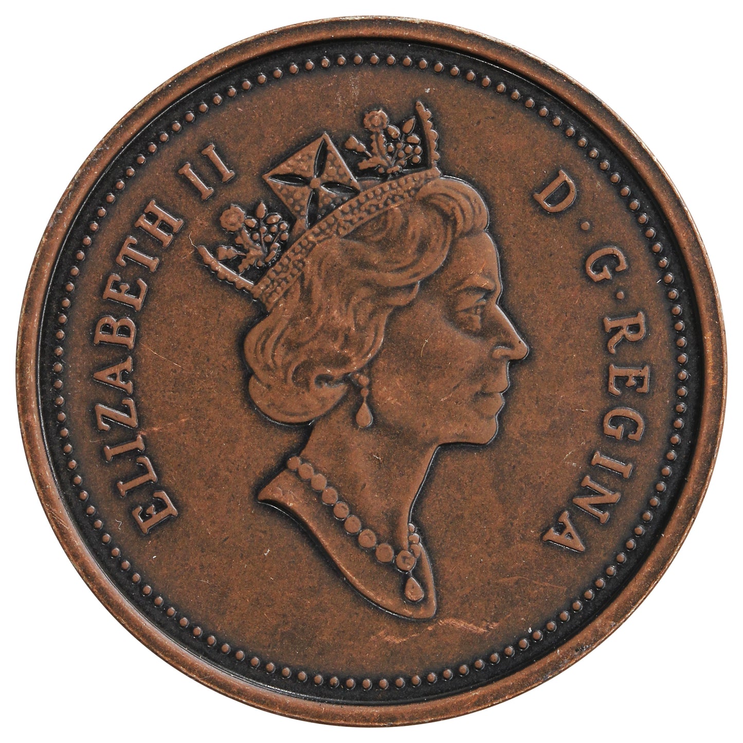 1998 (1908-1998) Antique Canada 1-cent Proof