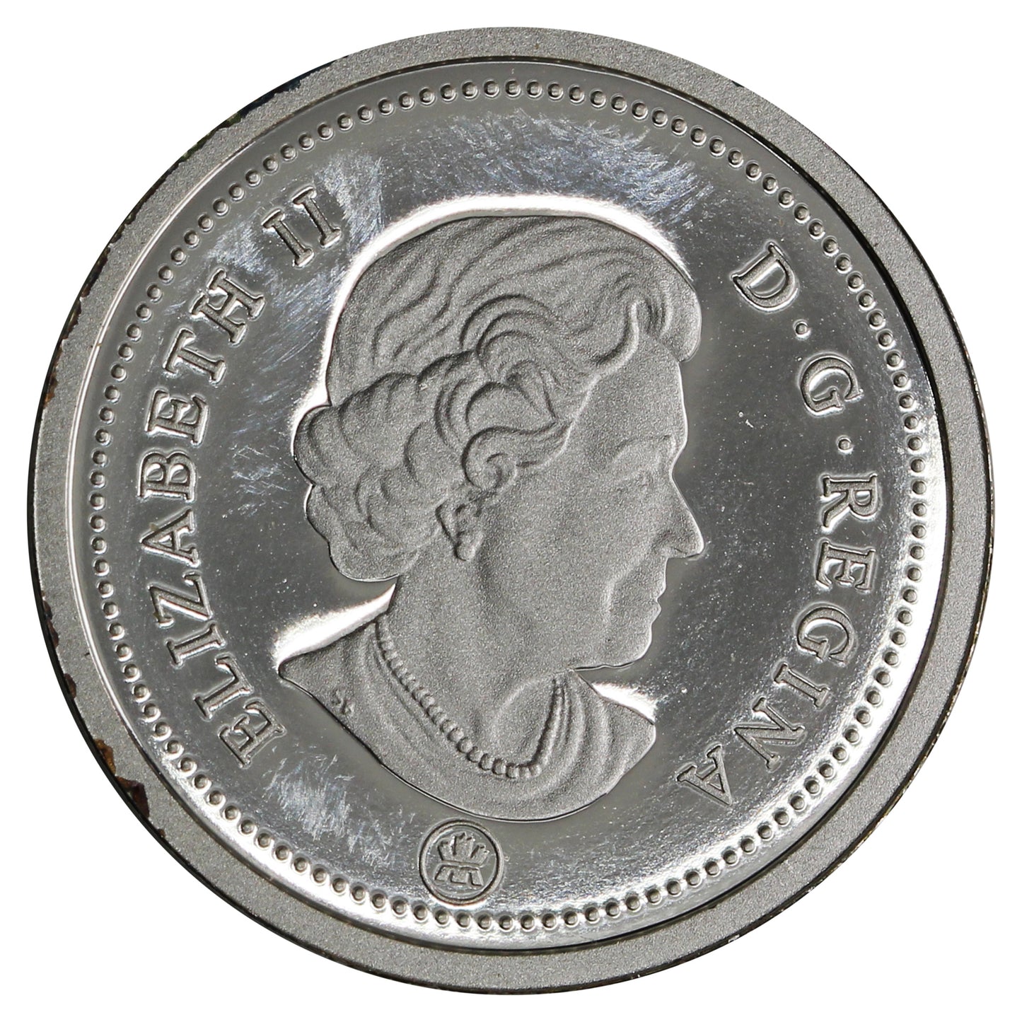 2012 Canada 1-cent Pink Gold Plated Silver Proof (No Tax)