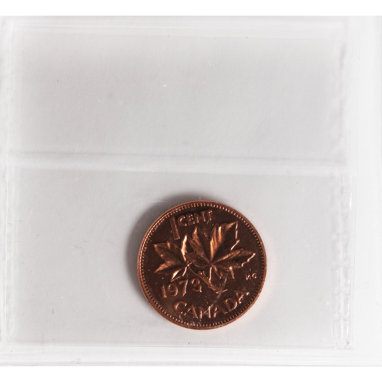 1973 Canada 1-cent ICCS Certified PL-66 Heavy Cameo