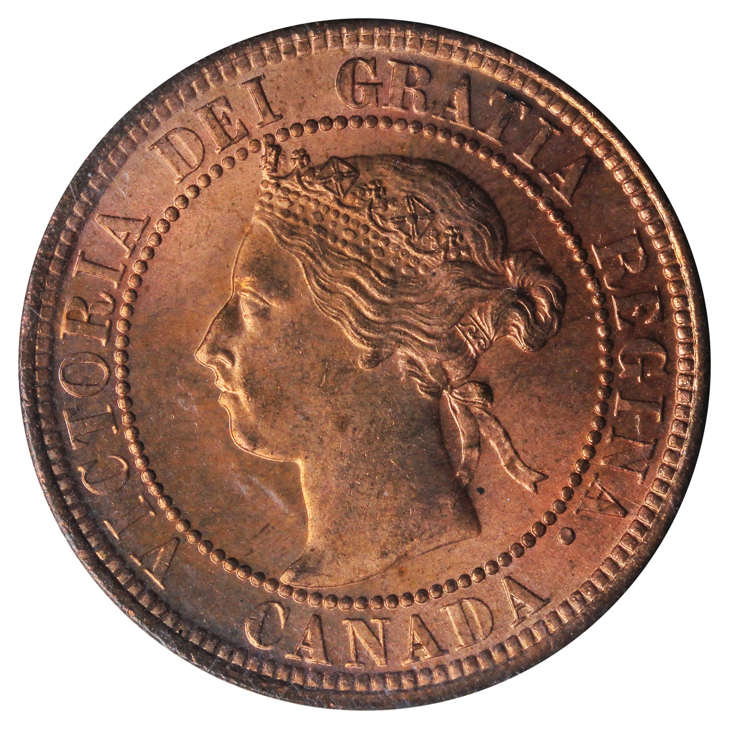 1900H Canada 1-cent ICCS Certified MS-65 (XWO 482)